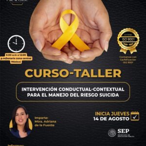 📝 Intervención Conductual-Contextual para el manejo del riesgo suicida .